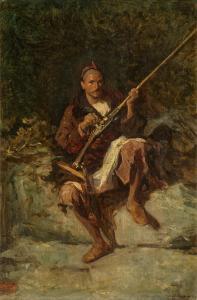 FORTUNY Y MADRAZO Mariano 1871-1949,A Bashi Bazouk,1860-1863,Sotheby's GB 2023-10-24