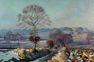 Forward frank 1904-1978,extensive winter landscape,Reeman Dansie GB 2020-06-30