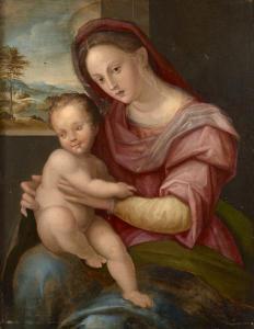 FOSCHI Pier Francesco,La Vierge à l'Enfant,Artcurial | Briest - Poulain - F. Tajan 2022-02-22