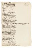 Foscolo Ugo 1778-1827,un foglio manoscritto autografo,Finarte IT 2005-12-15