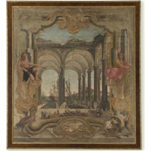 FOSSATI Domenico 1743-1784,AN ARCHITECTURAL,Sotheby's GB 2007-10-25