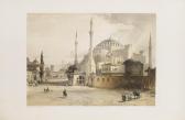 FOSSATI Gaspard 1809-1883,Aya Sofia, Constantinople, as Recently Restored by,1809,Bonhams 2014-12-03