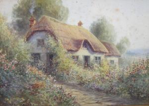 FOSTER Arnold 1900-1900,Old Cottage near Bridgewater Shropshire,Bonhams & Goodman AU 2008-03-02