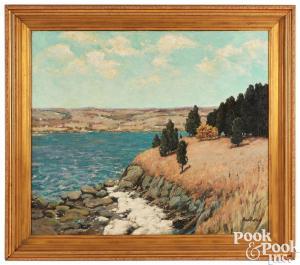 FOSTER Benjamin, Ben 1852-1926,New England landscape,Pook & Pook US 2024-01-18