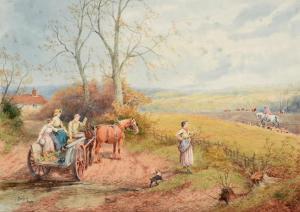 FOSTER Bernard 1800-1900,Full cry - A glimpse of the hunt,Tennant's GB 2021-05-22