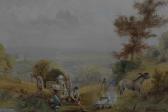 FOSTER Bernard 1800-1900,The Dyke Sussex; The Market Cart,20th century,Reeman Dansie GB 2021-03-09