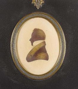 FOSTER Edward Ward,A pair of silhouettes of Lady Laura Anne de Traffo,1827,Sotheby's 2007-02-27