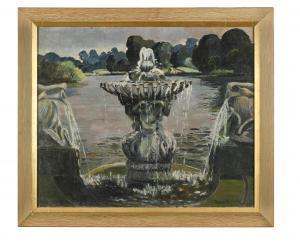 FOSTER Mary Melville Farrar 1890-1968,Fountains,Cheffins GB 2020-09-17
