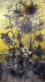 Fothergil Ian 1900,Dead Sunflowers and Honesty,20th Century,Canterbury Auction GB 2017-10-03