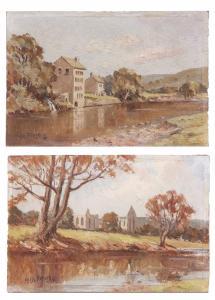 FOTHERGILL Chris 1800-1900,"Bolton Abbey" and "Leyton Old Mill",Keys GB 2019-06-30