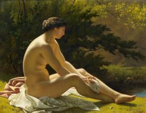 FOULLONGNE Alfred Charles 1821-1897,Melancholia,Van Ham DE 2012-05-11