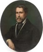 FOUQUE Jean Marius 1822-1880,Portrait d'homme à la barbe,Baron Ribeyre & Associés FR 2017-11-22