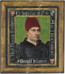 FOUQUET Jean 1900-1900,Portrait of Albertus Delantiere, Secretary to Nava,Christie's GB 2009-01-28