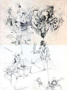Fourneau Daniel 1953,Sans titre,1978,Millon & Associés FR 2021-11-30