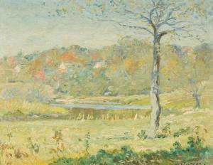 Fournier Alexis Jean 1865-1948,Autumn Sunlight,Hindman US 2023-10-20