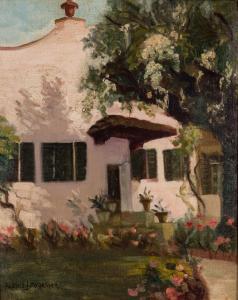 Fournier Alexis Jean 1865-1948,Pink Adobe House,Hindman US 2023-05-19