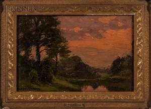 Fournier Alexis Jean 1865-1948,Summer Landscape,Skinner US 2018-11-29