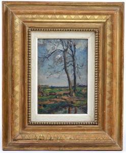 FOURNIER Alfred Victor 1872-1924,Les arbres près de l\’étang,Adjug'art FR 2019-07-21