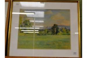 FOURNIER Gabriel 1893-1963,Landscape,c.1935,Tennant's GB 2015-06-27