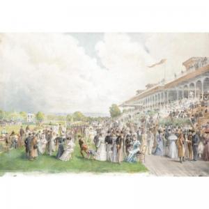 FOURNIER Marcel 1869-1917,RACING AT AUTEUIL,Sotheby's GB 2005-10-12