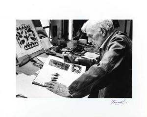 FOURNOL Luc 1931-2007,Georges Braque au travail,Cannes encheres, Appay-Debussy FR 2021-12-18