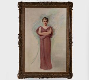 FOWLER Frank 1852-1910,Portrait of a Young Lady in an Evening Gown,Stair Galleries US 2022-09-08