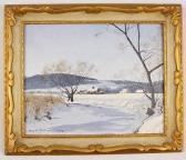 FOWLER Glenn A 1900-1900,Winter Landscape,Burchard US 2007-09-22