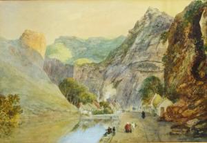FOWLER William II 1796-1880,Cheddar Cliffs,1836,David Duggleby Limited GB 2017-04-08
