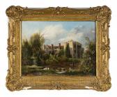 FOWLER William II 1796-1880,Hever Castle,1856,Hindman US 2023-07-19