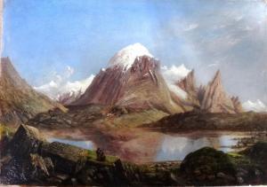 FOWLER William,Mount Blanc and Lake Combal,1857,Bellmans Fine Art Auctioneers GB 2016-04-19