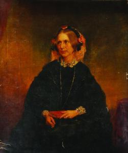 FOX Augustus H 1841-1849,A Lady Seated,1869,John Nicholson GB 2016-09-07