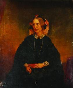 FOX Augustus H 1841-1849,A Lady Seated,1869,John Nicholson GB 2016-10-12