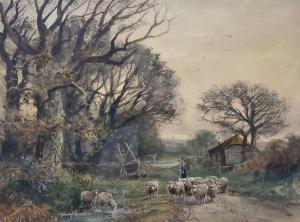 FOX Henry Charles 1855-1929,A Shepherd's Guidance,David Duggleby Limited GB 2024-04-04