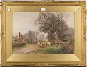 FOX Henry Charles 1855-1929,Parbrook near Billingshurst,1916,Tooveys Auction GB 2016-03-23