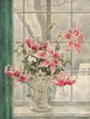 FOY Frances 1890-1963,Still Life with Lilies in a Vase before a Window,1942,Christie's GB 2001-06-13