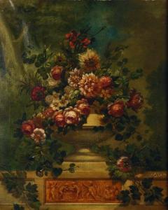 FRÈRES HALLO 1800-1800,Bouquet de fleurs,Pierre Bergé & Associés FR 2009-05-20
