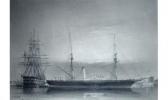 FRÉMY Antoine Alex. Aug 1816-1885,corvette à vapeur et vaisseau, felouques.,Rossini FR 2002-12-14