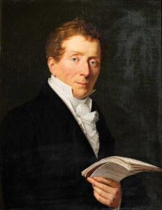 FRÉMY Jacques Noël M 1782-1867,Portrait of a Scholar,1820,Stahl DE 2013-11-30