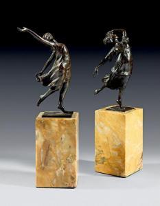 FRÖDMAN CLUZEL Boris M. 1878-1959,Isadora Duncan dans deux mouvements de danse,De Maigret 2023-06-09