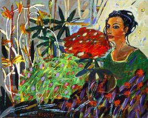 FRACZEK Bartosz,Kwiaciarka w zielonej bluzce,2010,Polwiss Art PL 2010-11-28