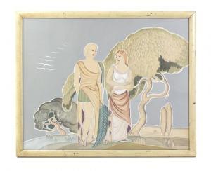FRAGER W.Edwin 1900-1900,A Mythological Scene,Hindman US 2014-08-19