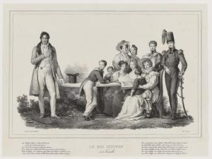 FRAGONARD Alexandre Evariste 1780-1850,LE ROI CITOYEN et sa Famille,Neumeister DE 2024-04-07