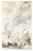 FRAGONARD Jean Honore,SCENE FROM ARIOSTO'S ORLANDO FURIOSO: ALCINA FLEES,Sotheby's 2013-01-30