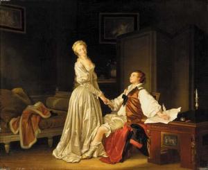 FRAGONARD Jean Honore 1732-1806,The Contract,Christie's GB 2001-10-10