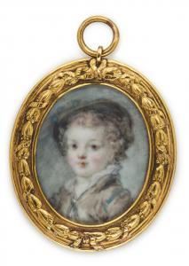 FRAGONARD Marie Anne 1745-1823,Portrait of a young boy,c.1785,Sotheby's GB 2020-12-04