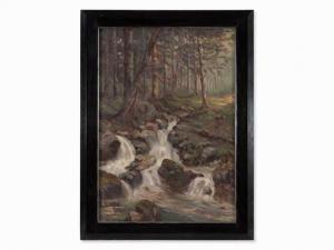 FRAHM Hans German 1864-1938,Forest Stream,1936,Auctionata DE 2016-10-14