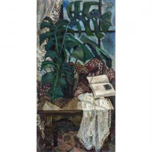 FRAME Robert Aaron 1924-1989,Philodendron,Clars Auction Gallery US 2023-05-12