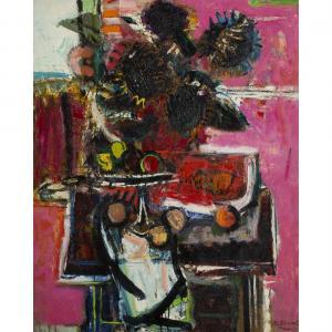 FRAME Robert Aaron 1924-1989,Summer Still Life #4,Clars Auction Gallery US 2023-05-12
