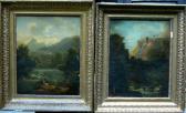 FRANCE E 1818,Landscape with river,Deutsch AT 2014-03-25