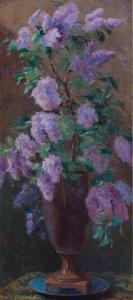 FRANCE Eurilda Loomis 1865-1931,Still Life with Lilacs,Barridoff Auctions US 2016-05-05